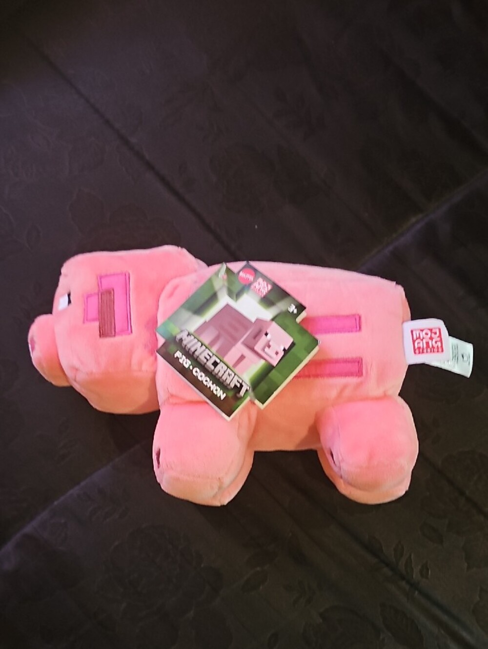 Mattel Pink Minecraft Pig Plush